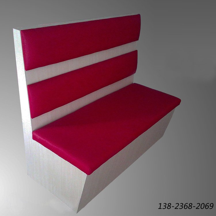 單面現(xiàn)代款式沙發(fā)，中餐卡座，家具廠訂制